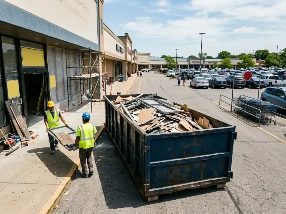 retail-store-renovation-debris-003 — frequently asked questions, Roll-off Dumpster Rentals in Round Rock, TX